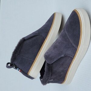 TOMS PAXTON SUEDE SNEAKER/BOOTIE